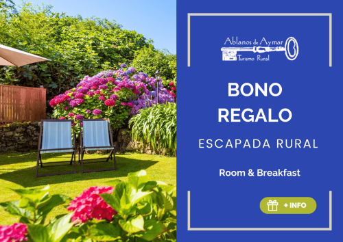 Casa rural en asturias-colunga- Bono regalo